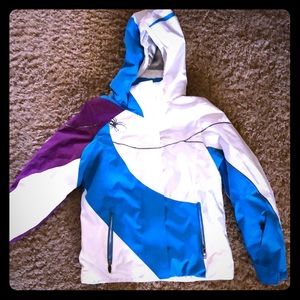 Spyder girls winter jacket size 8